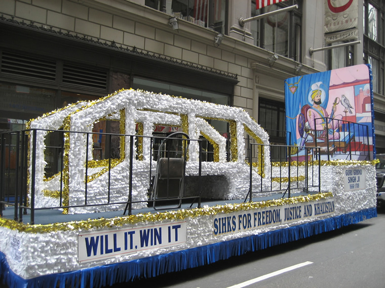 Sikh Parade Float 006